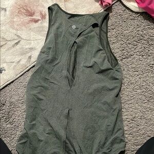 Lululemon Greenish Gray Tank Top